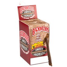 BUY BACKWOODS CIGARS IN CANADA Buy backwoods cigars in Canada, backwoods cigars for sale Canada, buy backwoods Toronto, black n sweet aromatic backwoods, backwoods Canada Backwoods Cigars, which were introduced in the U.S.A. in 1981, hit it off with cigar aficionados immediately. Called Wild and Mild these cigars were an instant success. The cigars have a sweet taste with a lovely aroma. They contain a perfect blend of natural and treated tobacco with a beautiful, mild taste. The cigars have a unique look to them as they have a tapered body that leads to a ragged end. This look makes it all the more appealing to cigar smokers looking for a new deal. Backwoods cigars for sale Canada Backwoods cigars for sale Canada These mild cigars are 4 1/8 inches in length and have a ring gauge of 27. These cigars have a naturally made Indonesian wrapper and come in packages of 8 with 5 cigars each. The product is a great deal for customers looking for a cost-effective yet satisfying smoke, its priced reasonably, has an easy draw, and is quick to light. With so many great qualities, Backwoods are perfect for people looking for a casual, everyday smoke. They also work well as gifts and at parties. Buy backwoods Toronto Quantity: 8 Packs of 5 Strength: Mild Wrapper: Natural Manufacturer: Altadis Made: Puerto Rico Size: 4 1/8 x 27 Warranty Information Buy backwoods cigars in Canada, We are not the makers. We are an online cigar shop. retail the products. If you have questions in regards to this product as to why it is dried or had some sort of defect please refer those questions to the manufacturer. We are just an online tobacco shop All CBD is not returnable. All E-Cigarettes are not returnable. E-Cigarettes do not have any sort of warranty. E-Liquids cannot be returned. Black n sweet aromatic backwoods, near me