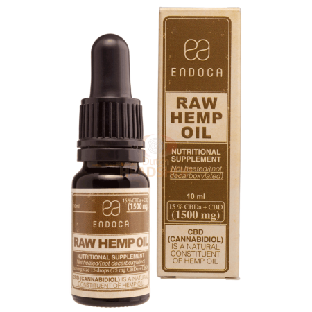 CBD Oil Raw (Endoca) 15% ~1500mg 10ml